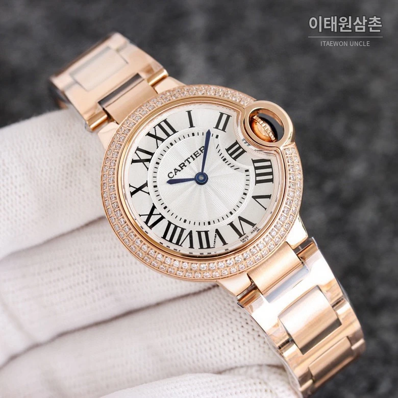 까르띠에 발롱블루 쿼츠
