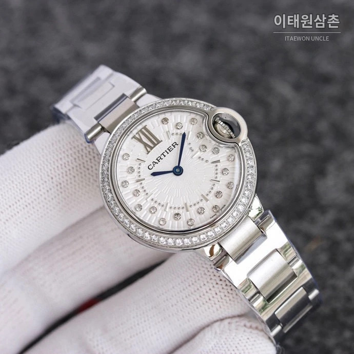 까르띠에 발롱블루 쿼츠 로즈골드 브레이슬릿