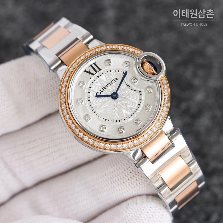 까르띠에 발롱블루 쿼츠