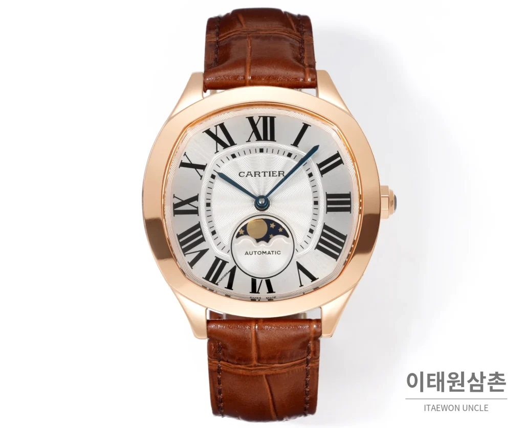 까르띠에 드라이브 드 까르띠에 오토매틱 실버 다이얼