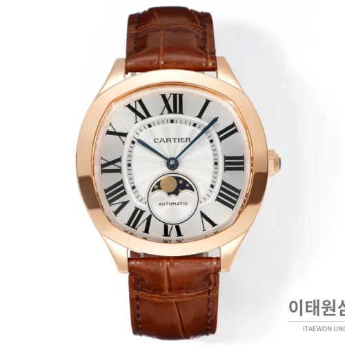 까르띠에 드라이브 드 까르띠에 오토매틱 실버 다이얼 까르띠에 드라이브 드 까르띠에 오토매틱 실버 다이얼