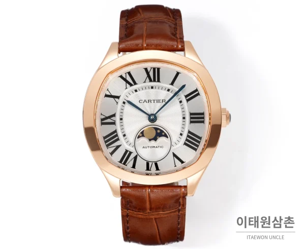 까르띠에 드라이브 드 까르띠에 오토매틱 실버 다이얼