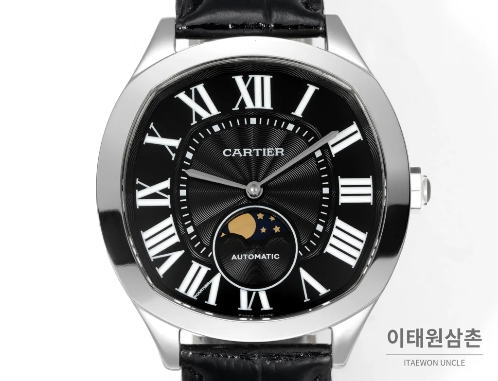 까르띠에 드라이브 드 까르띠에 오토매틱 블랙 다이얼