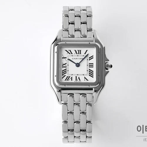 까르띠에 팬더 스틸 실버다이얼 쿼츠 워치 37mm 스틸 브레이슬릿 까르띠에 팬더 스틸 실버다이얼 쿼츠 워치 37mm 스틸 브레이슬릿