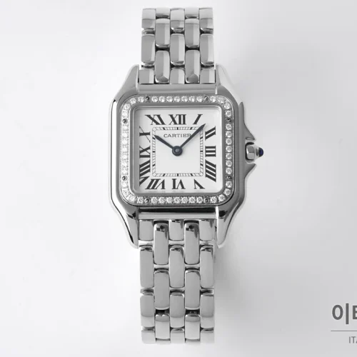 까르띠에 팬더 스틸 쥬얼 실버다이얼 쿼츠 워치 37mm 스틸 브레이슬릿 까르띠에 팬더 스틸 쥬얼 실버다이얼 쿼츠 워치 37mm 스틸 브레이슬릿