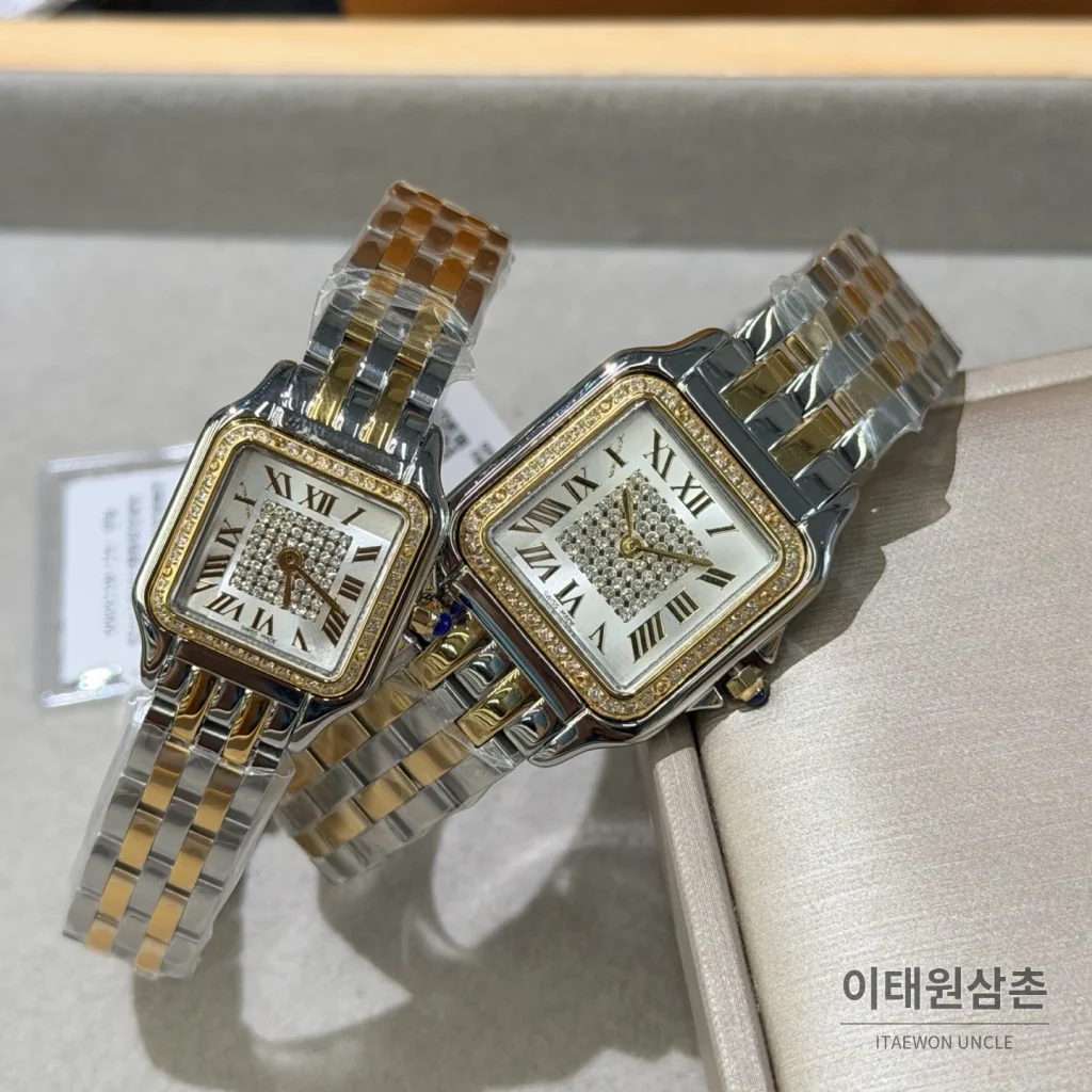 까르띠에 팬더 쿼츠