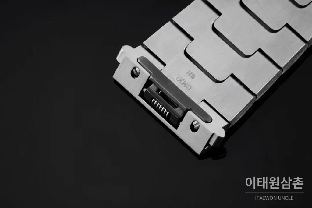 까르띠에 산토스 드 까르띠에 스틸 화이트로만다이얼 오토매틱 35.1mm 투톤 브레이슬릿 로즈골드 베젤