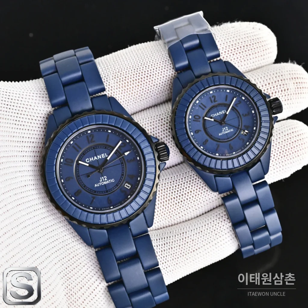 샤넬 J12 Bleu 오토매틱