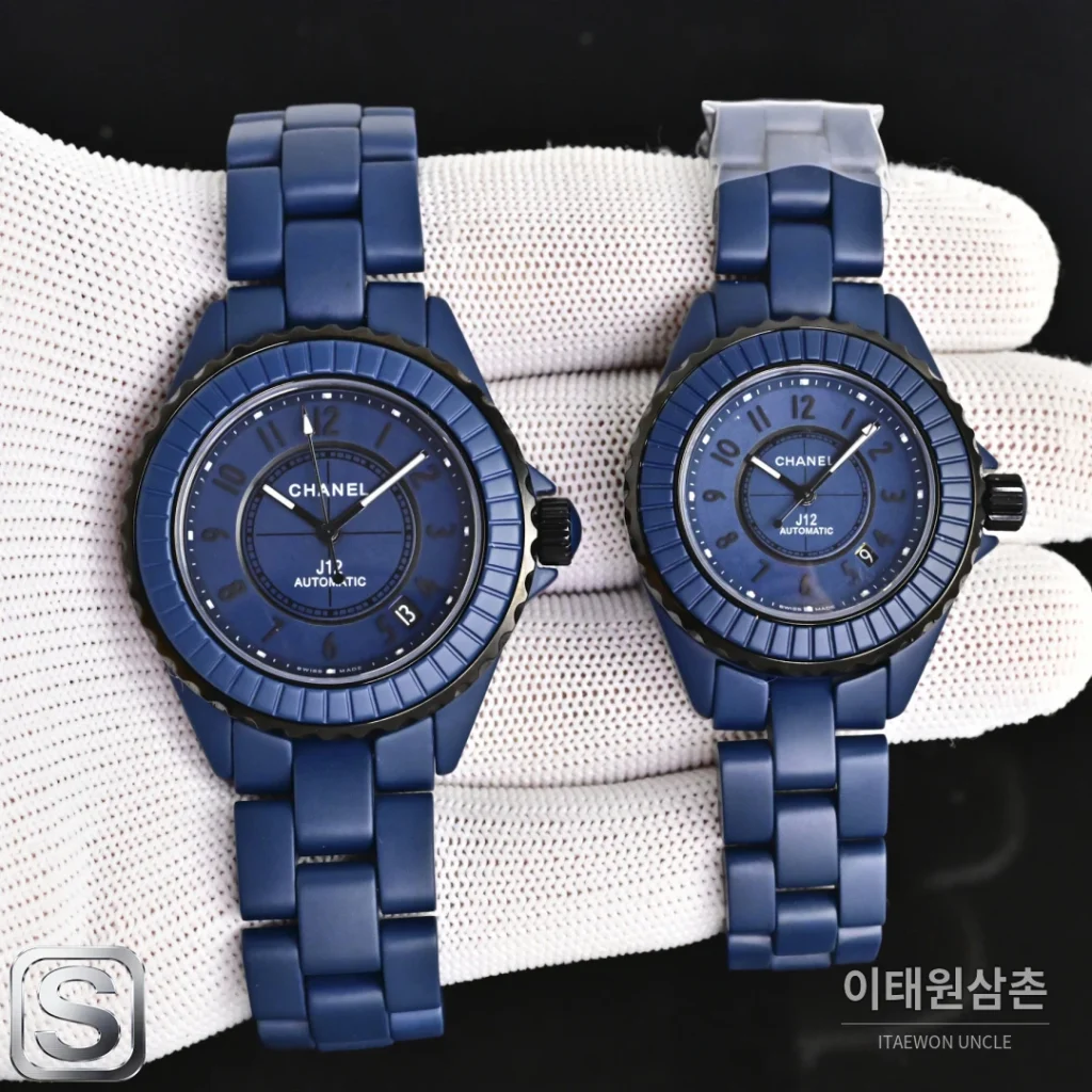 샤넬 J12 Bleu 오토매틱