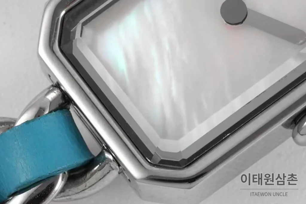 샤넬 프리미에르 스틸 블랙다이얼 쿼츠 23.6mm 스틸 브레이슬릿 실버 베젤