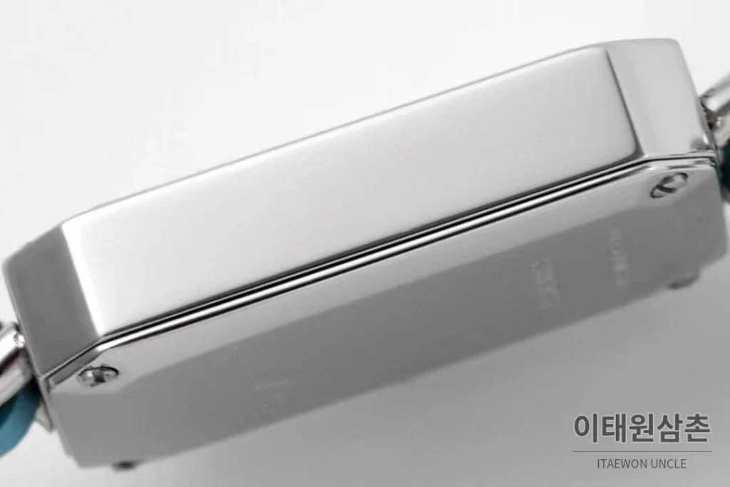 샤넬 프리미에르 스틸 블랙다이얼 쿼츠 23.6mm 스틸 브레이슬릿 실버 베젤