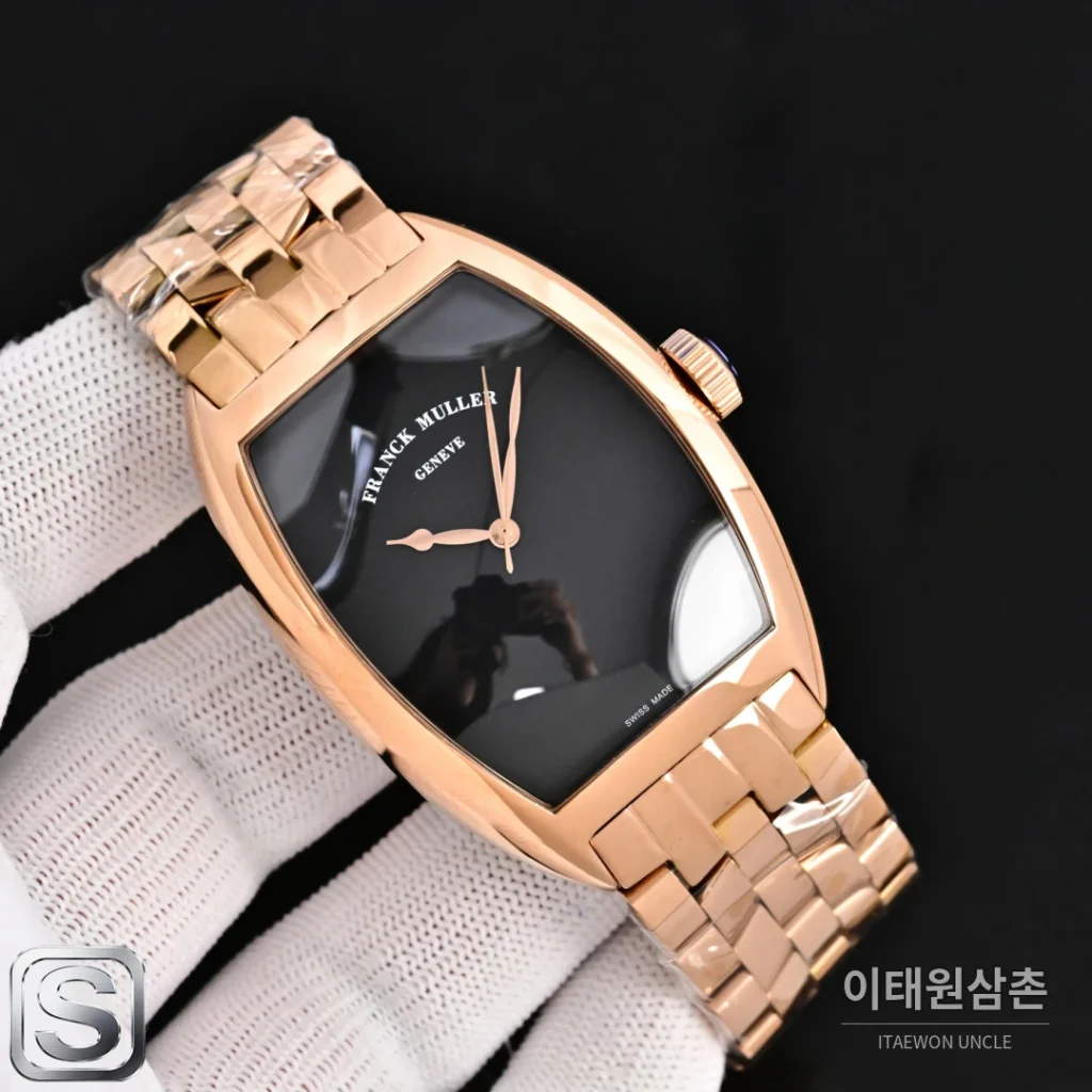 프랭크뮬러 롱아일랜드 릴레이 오토매틱 블랙 다이얼