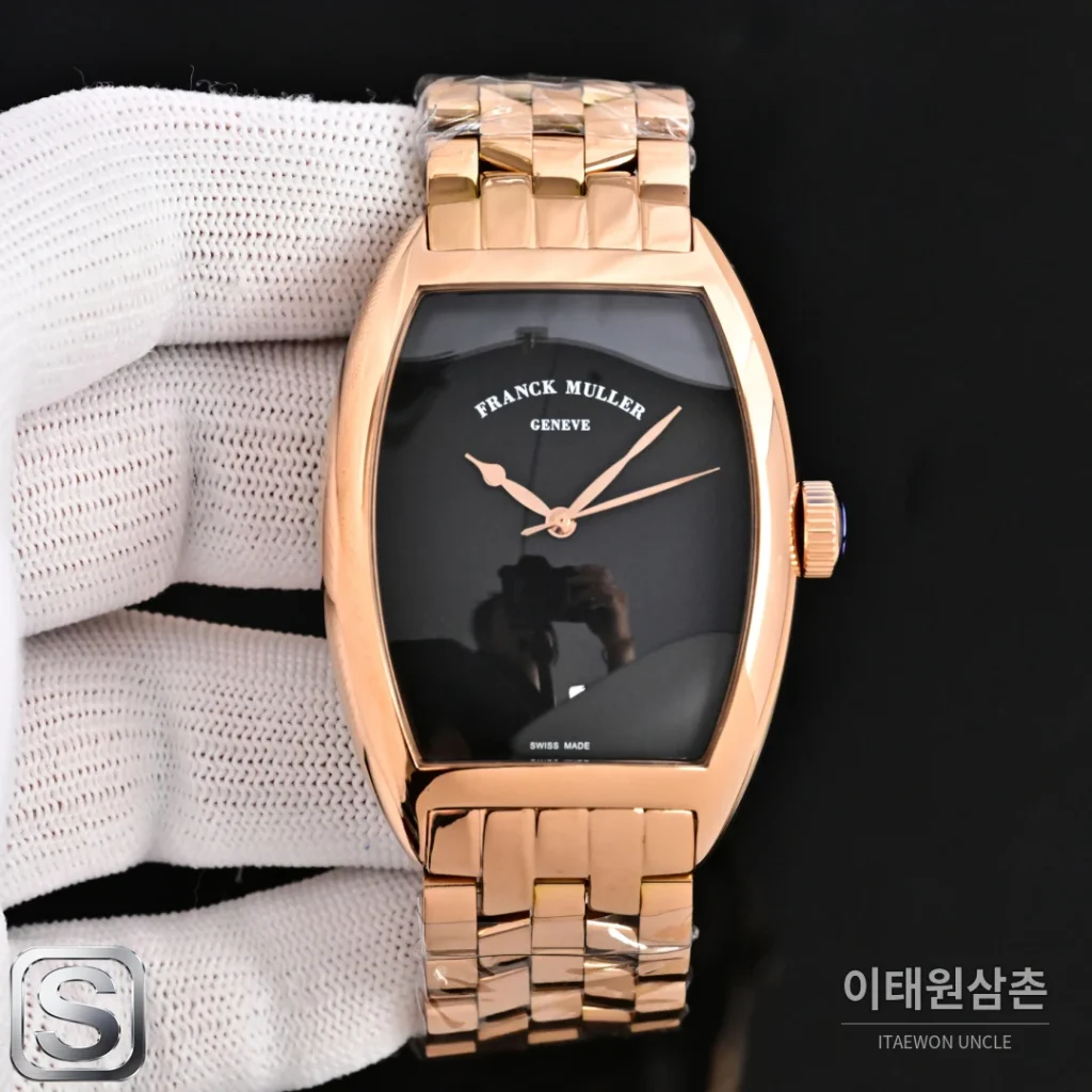 프랭크뮬러 롱아일랜드 릴레이 오토매틱 블랙 다이얼