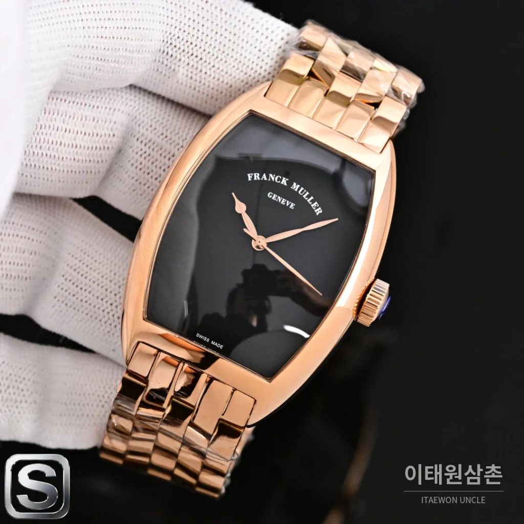 프랭크뮬러 롱아일랜드 릴레이 오토매틱 블랙 다이얼