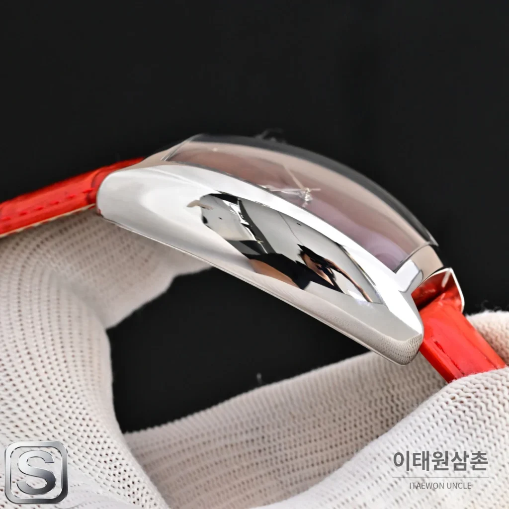프랭크뮬러 롱아일랜드 릴레이 오토매틱 버건디 다이얼