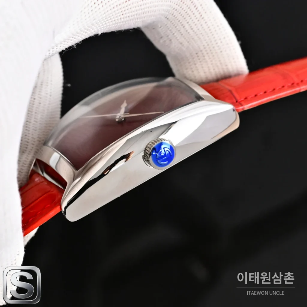 프랭크뮬러 롱아일랜드 릴레이 오토매틱 버건디 다이얼