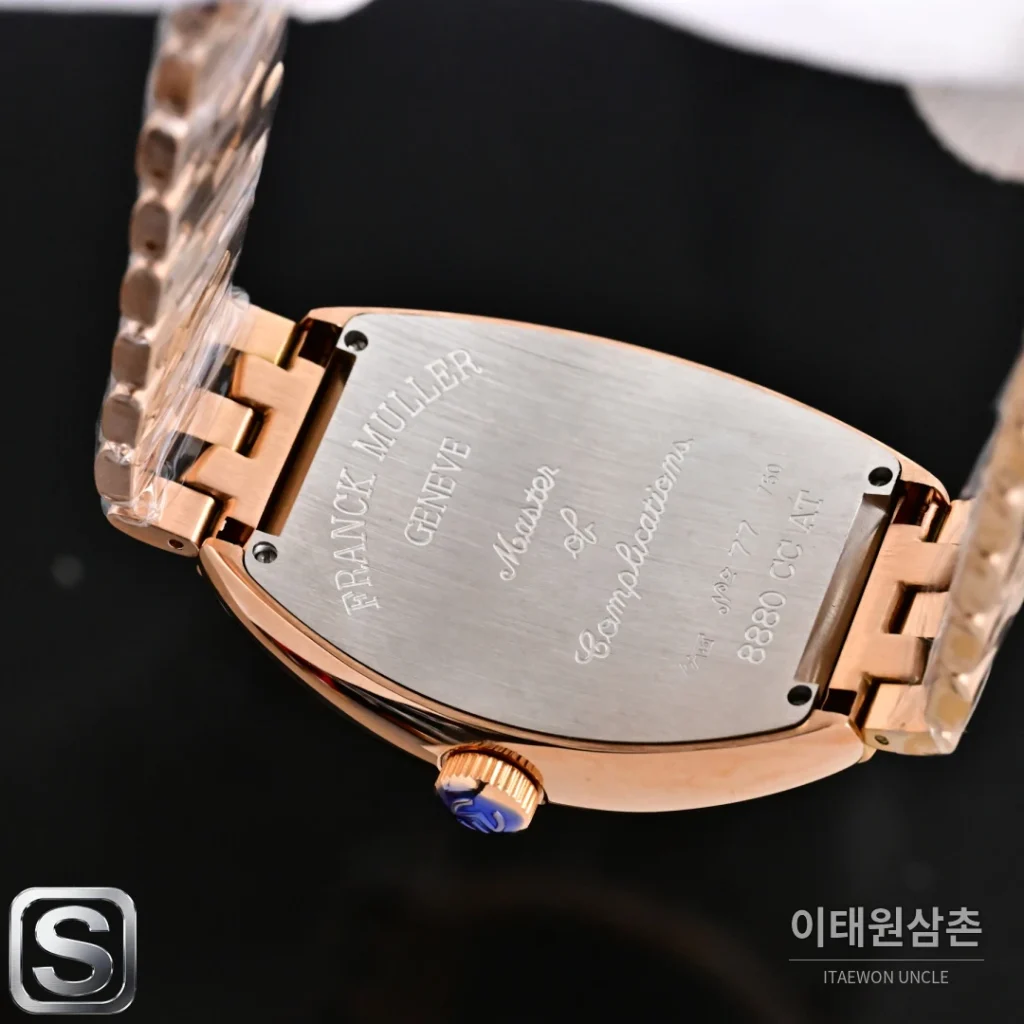 프랭크뮬러 롱아일랜드 릴레이 오토매틱 블랙 다이얼