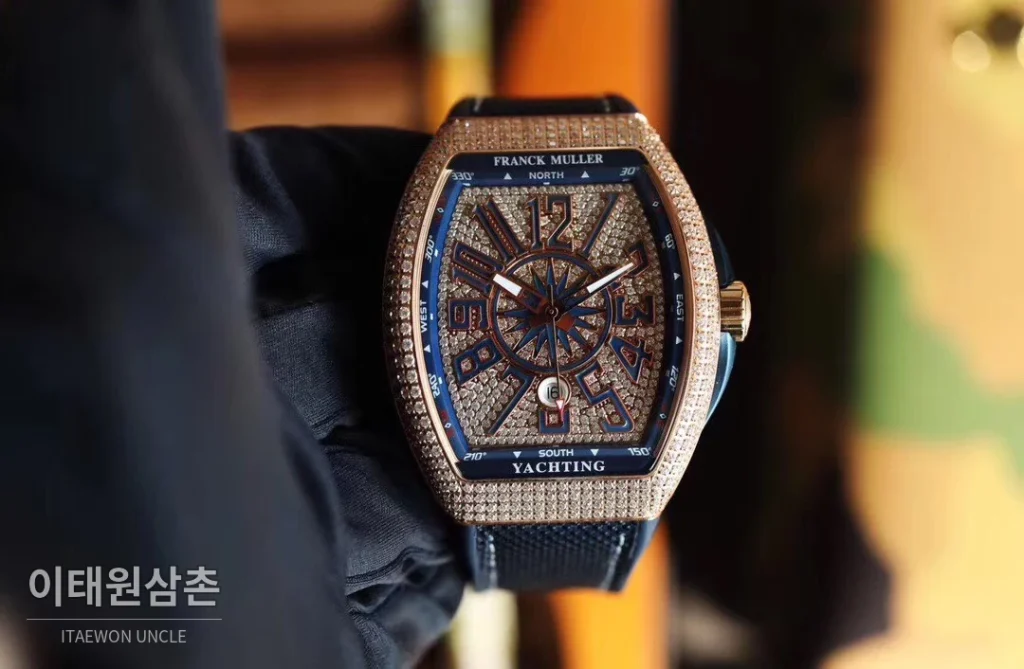프랭크뮬러 방가드 오토매틱 블루 다이얼