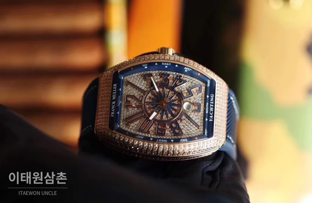 프랭크뮬러 방가드 오토매틱 블루 다이얼