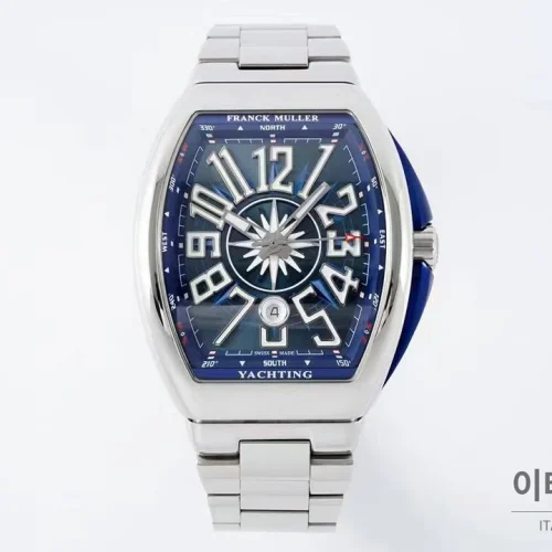 프랭크뮬러 뱅가드 요팅 스틸 블루다이얼 오토매틱 54mm (2) 프랭크뮬러 뱅가드 요팅 스틸 블루다이얼 오토매틱 54mm 스틸 브레이슬릿
