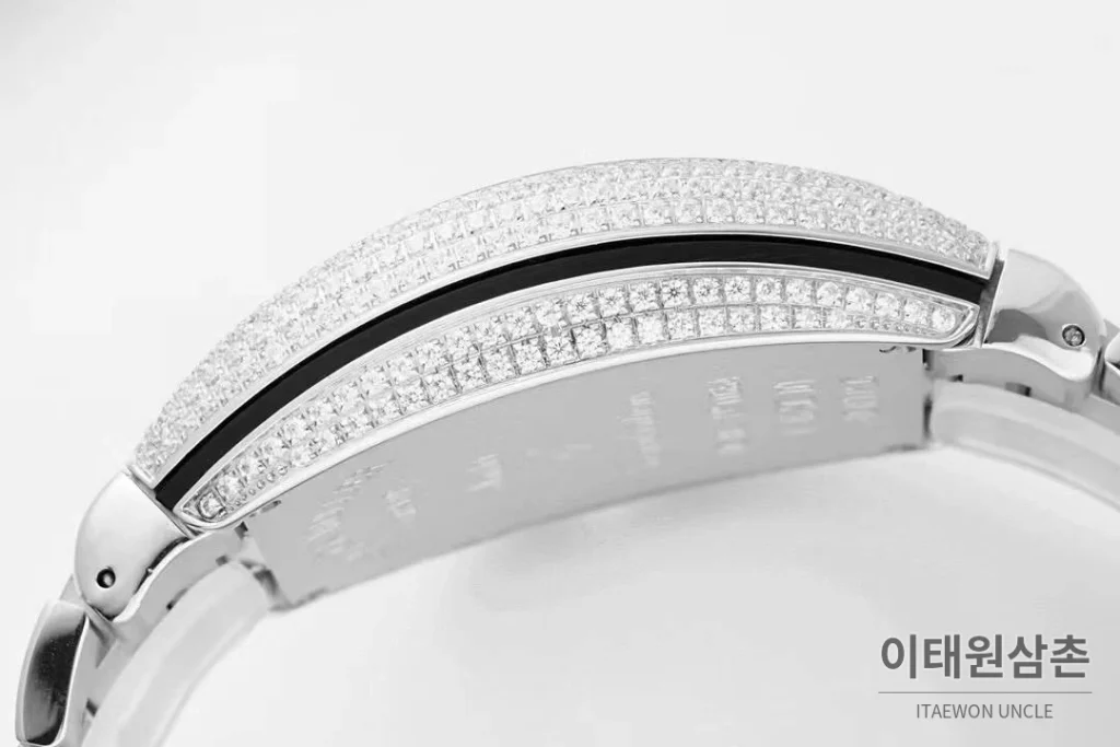 프랭크뮬러 뱅가드 요팅 스틸 블루다이얼 오토매틱 54mm 스틸 브레이슬릿 실버 베젤 (3)