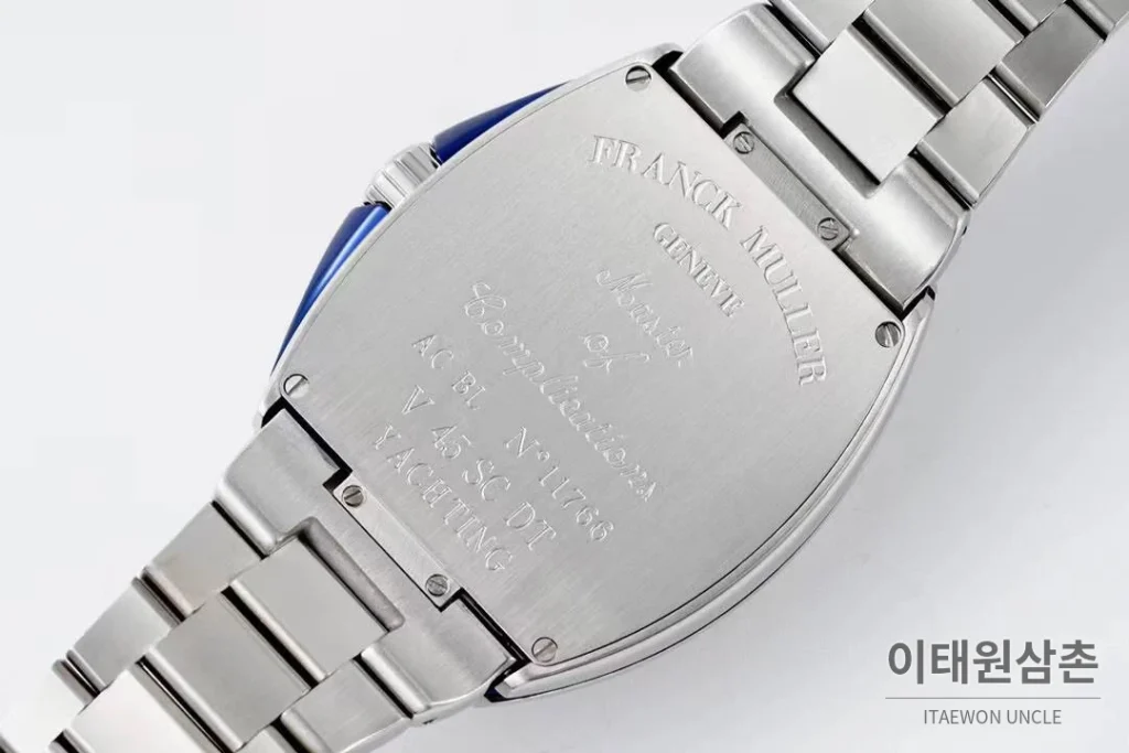 프랭크뮬러 뱅가드 요팅 스틸 블루다이얼 오토매틱 54mm 스틸 브레이슬릿