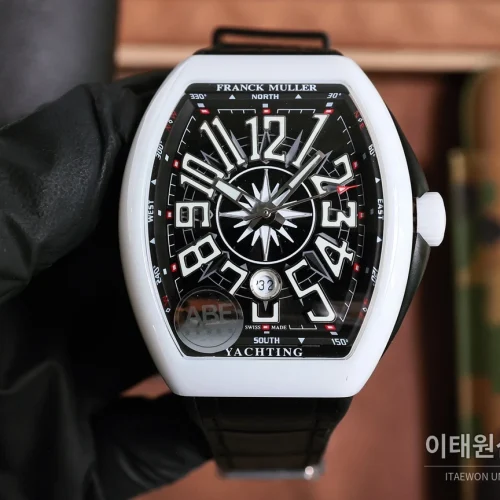 프랭크뮬러 V45 오토매틱 45mm 블랙 다이얼