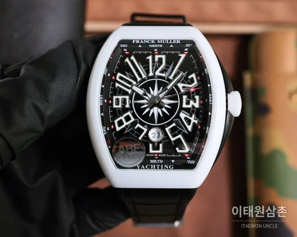 프랭크뮬러 V45 오토매틱 45mm 블랙 다이얼