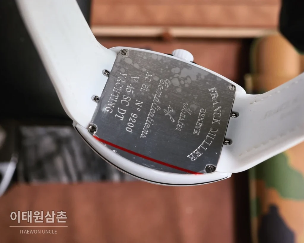 프랭크뮬러 V45 오토매틱 45mm 화이트 다이얼