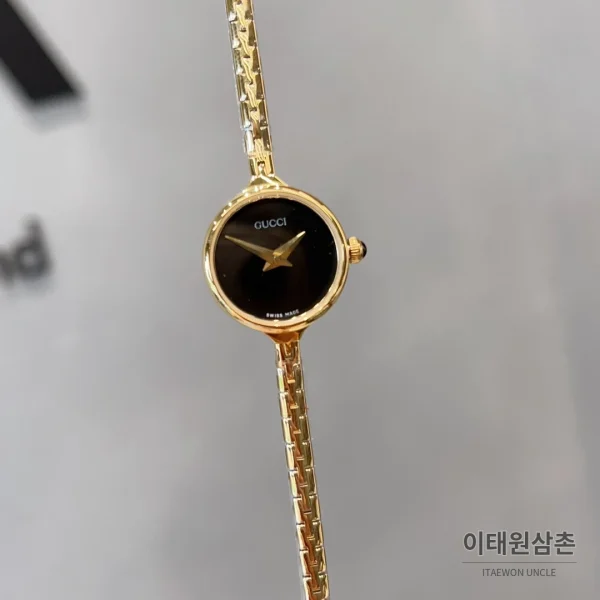 구찌 빈티지 스틸 브레이슬릿 쿼츠 23mm 구찌 빈티지 스틸 브레이슬릿 쿼츠 23mm