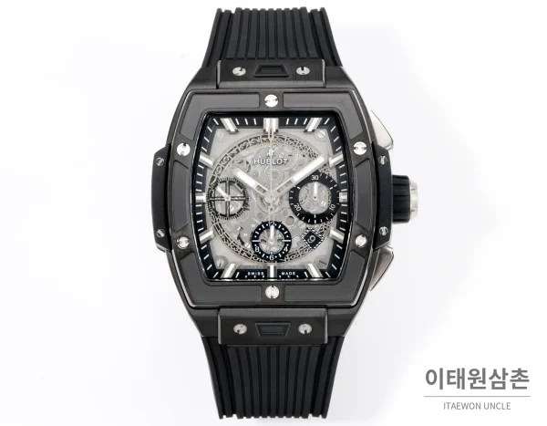위블로 스피릿 오브 빅뱅 티타늄 스켈레톤 크로노그래프 오토매틱 42mm 위블로 스피릿 오브 빅뱅 티타늄 스켈레톤 크로노그래프 오토매틱 42mm