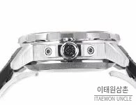 IWC 아쿠아타이머 스틸 블랙다이얼 크로노그래프 오토매틱 44mm (2)