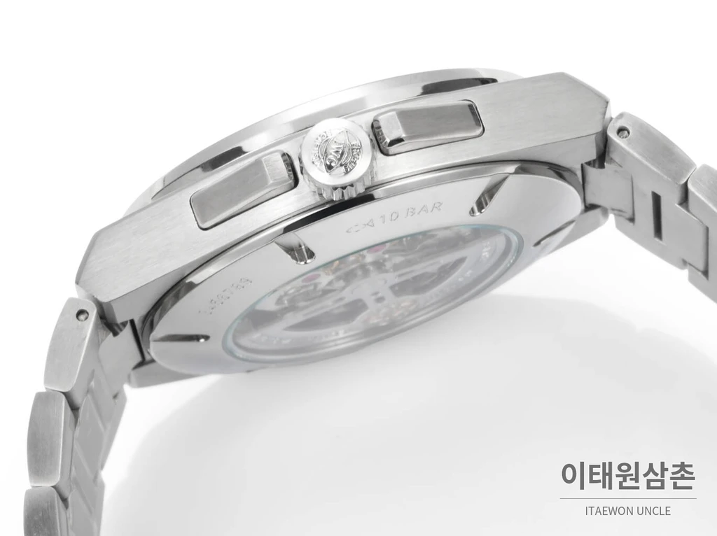 IWC 인제니어 스틸 그리드 코발트다이얼 퍼페추얼 캘린더 41.6mm