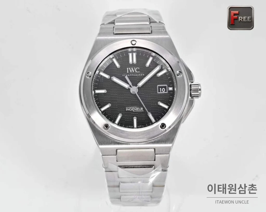 IWC 인게뉴어 스틸 그리드다이얼 오토매틱 40mm (2)