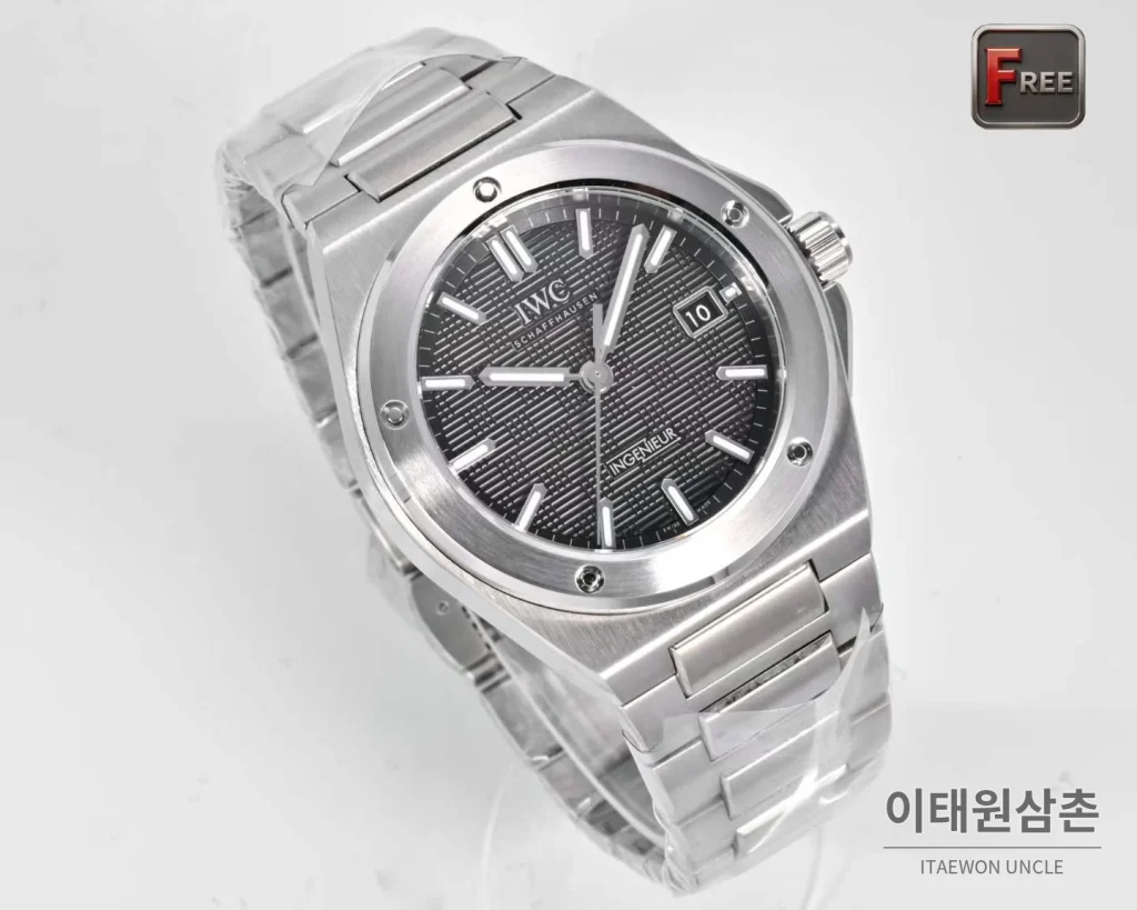 IWC 인게뉴어 스틸 그리드다이얼 오토매틱 40mm (2)