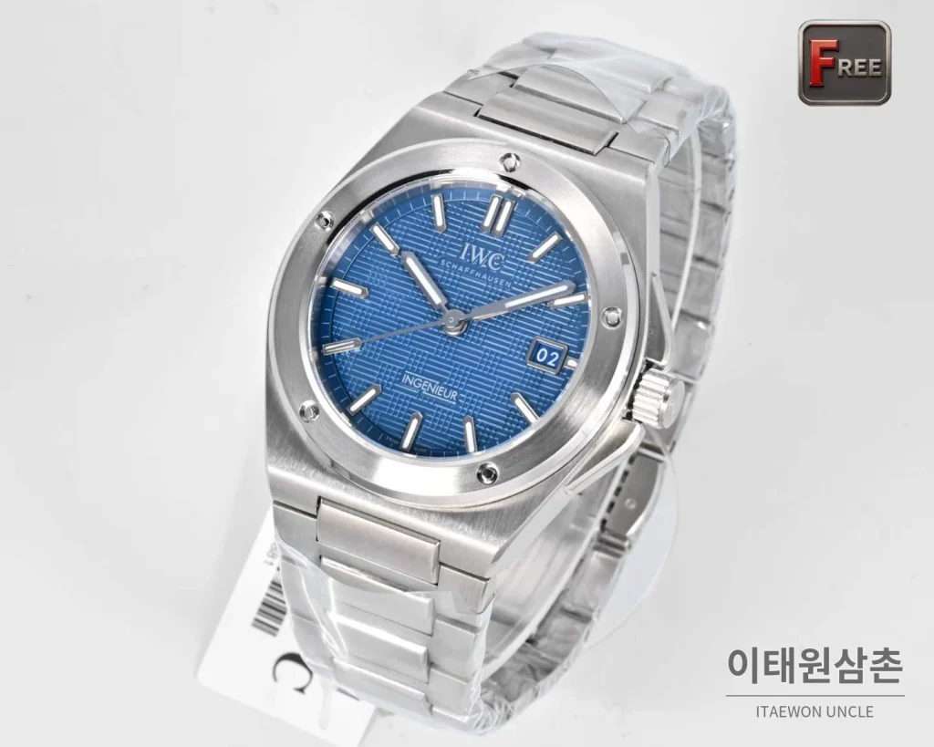 IWC 인게뉴어 스틸 그리드다이얼 오토매틱 40mm