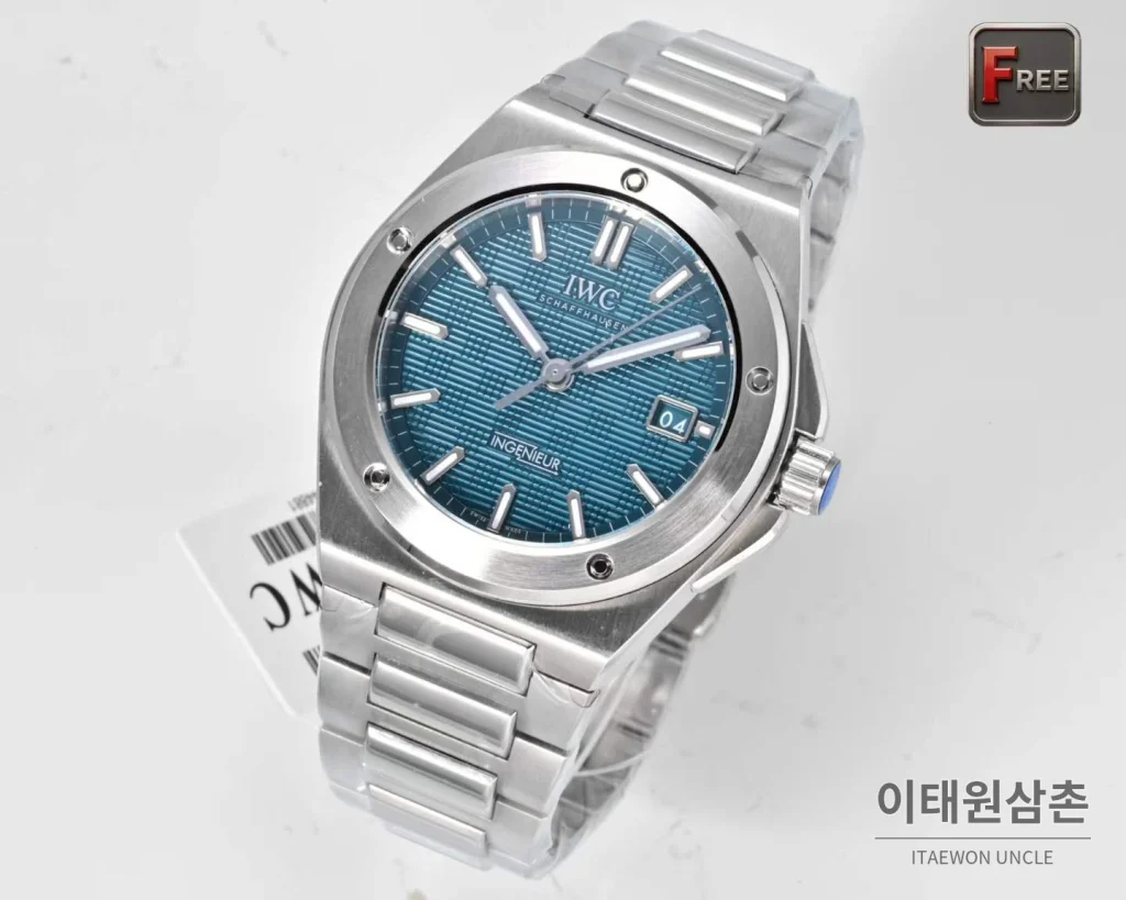 IWC 인게뉴어 스틸 그리드다이얼 오토매틱 40mm (5)