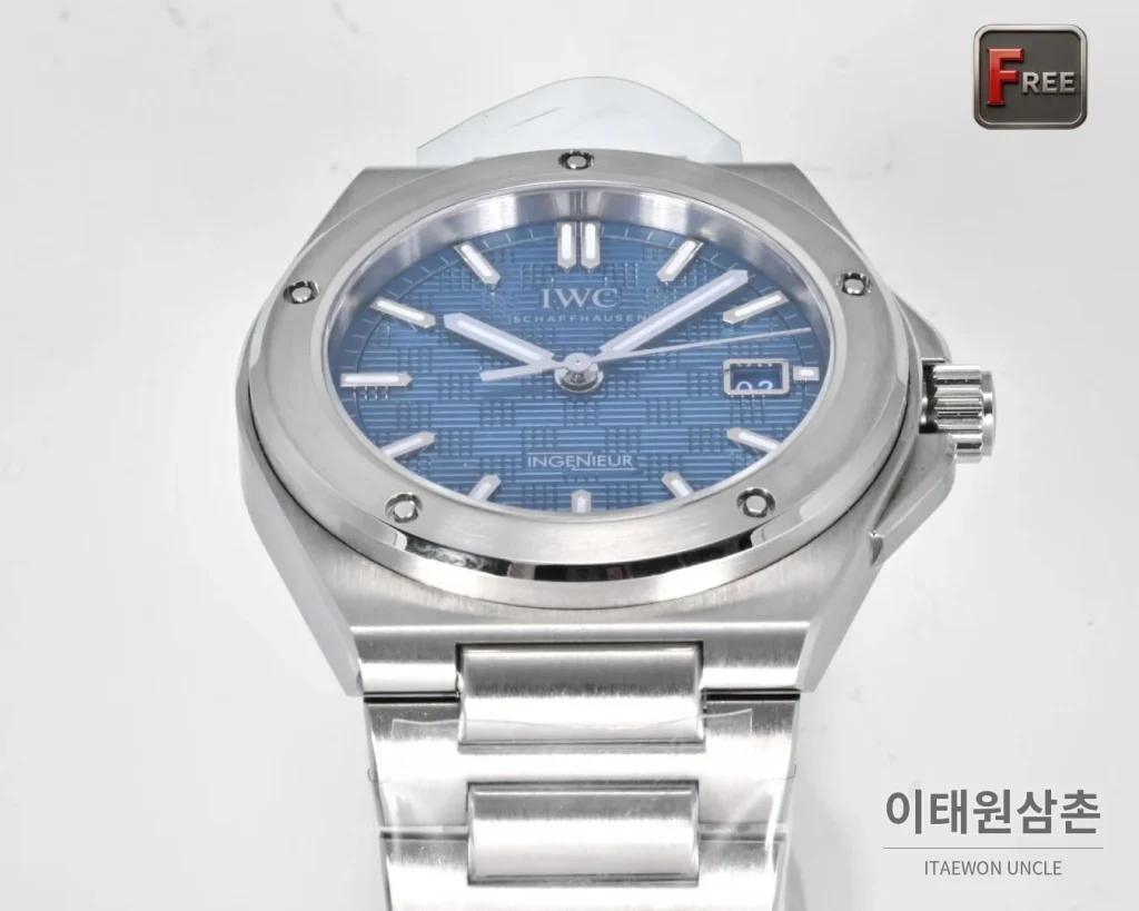 IWC 인게뉴어 스틸 그리드다이얼 오토매틱 40mm