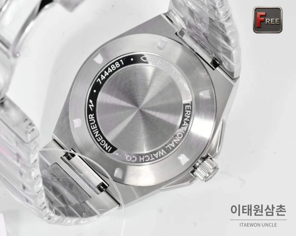 IWC 인게뉴어 스틸 그리드다이얼 오토매틱 40mm (2)