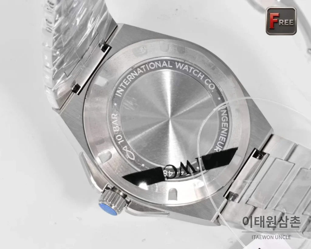 IWC 인게뉴어 스틸 그리드다이얼 오토매틱 40mm (3)