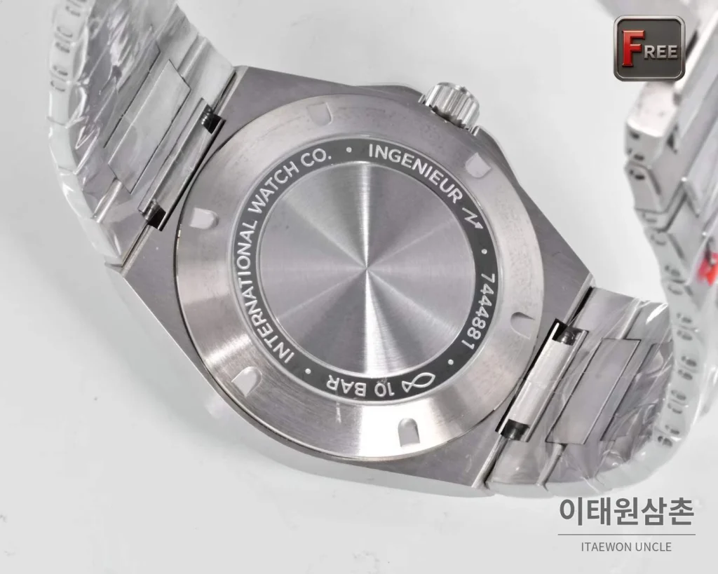 IWC 인게뉴어 스틸 그리드다이얼 오토매틱 40mm (4)