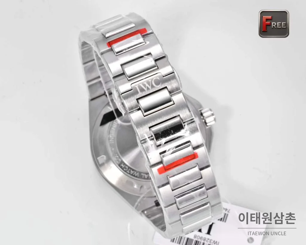 IWC 인게뉴어 스틸 그리드다이얼 오토매틱 40mm (5)