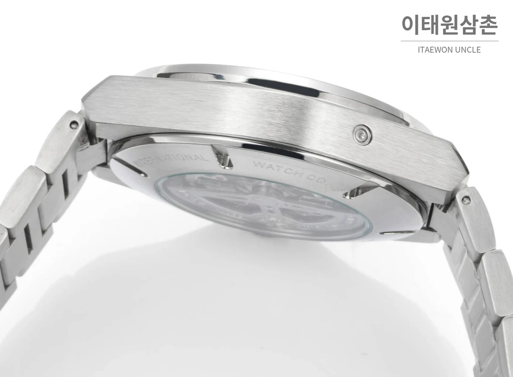 IWC 인제니어 스틸 그리드 그레이다이얼 퍼페추얼 캘린더 41.6mm