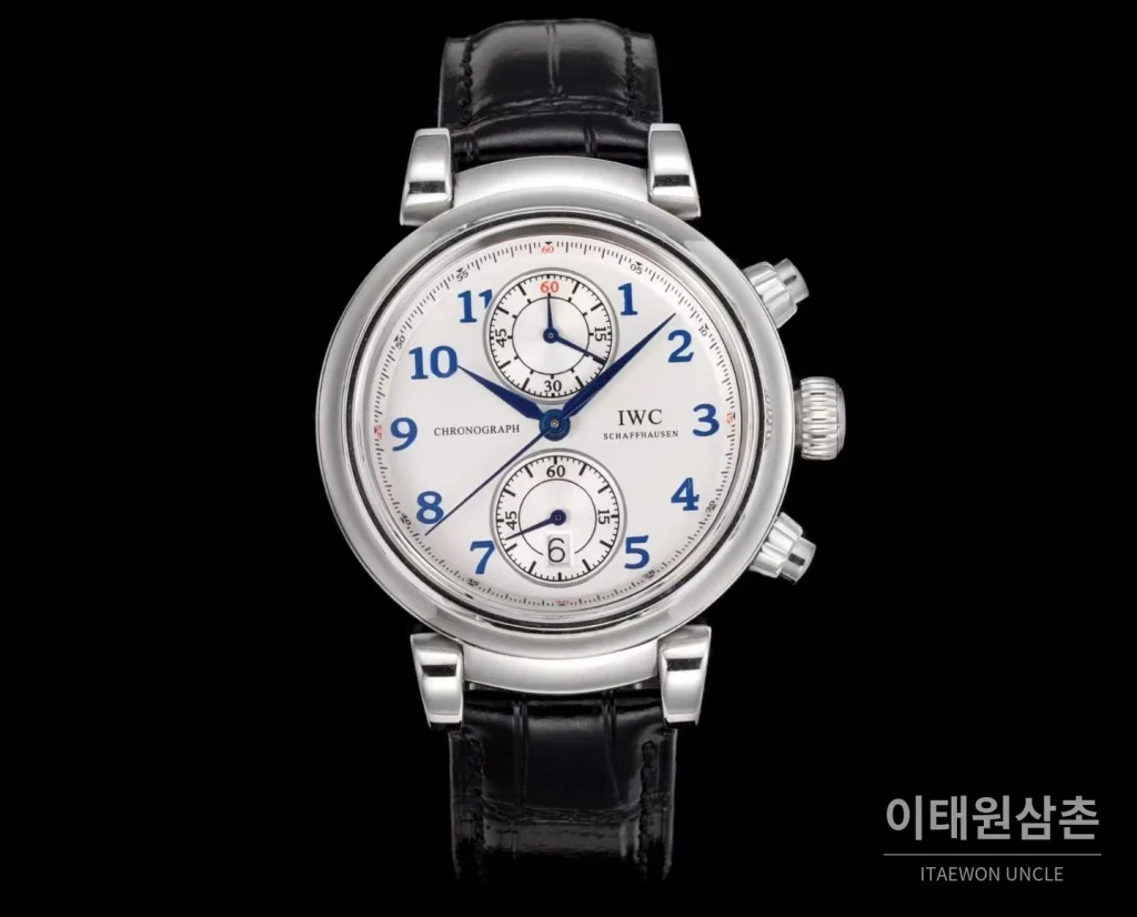 IWC 파일럿 크로노그래프 로레우스 스포츠 포 굿 화이트다이얼 오토매틱 42mm
