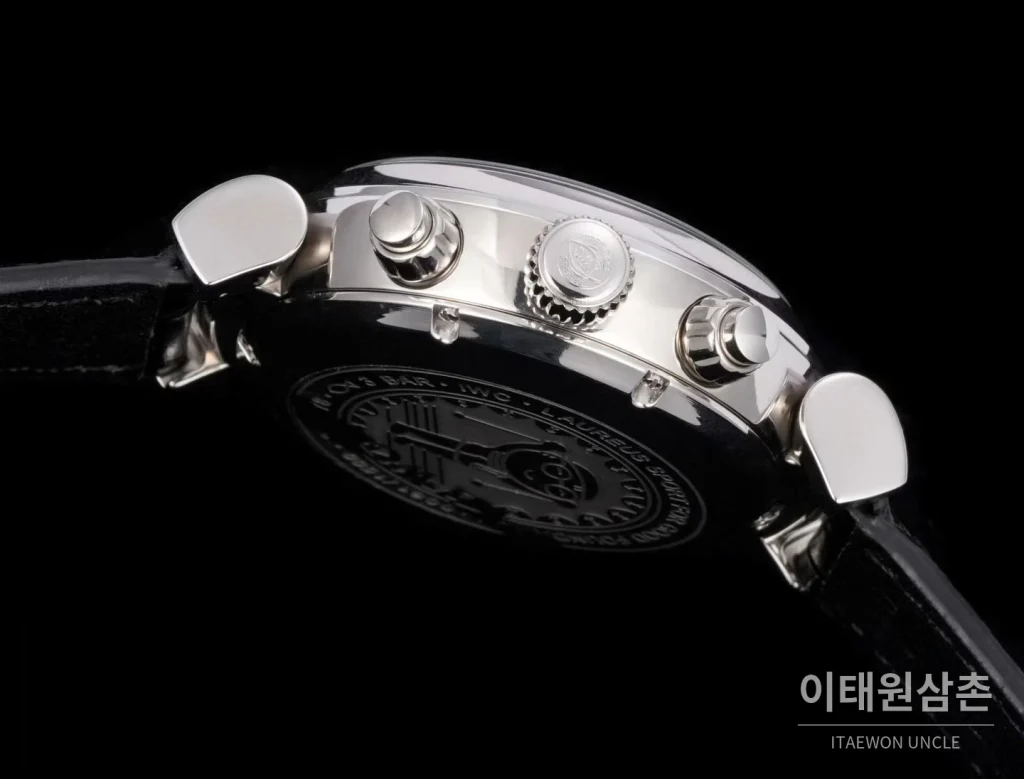 IWC 파일럿 크로노그래프 로레우스 스포츠 포 굿 블루다이얼 오토매틱 42mm