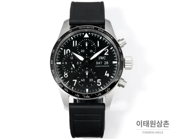 IWC 파일럿 퍼포먼스 스틸 세라믹베젤 크로노그래프 41mm (3)