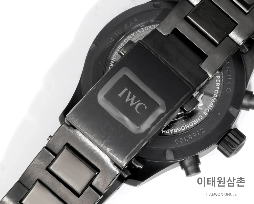 IWC 파일럿 퍼포먼스 스틸 세라믹베젤 크로노그래프 41mm