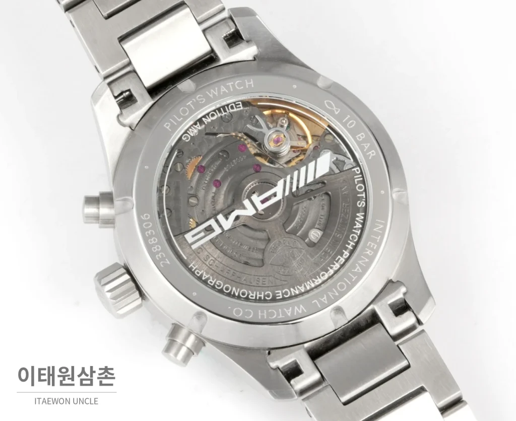 IWC 파일럿 퍼포먼스 스틸 세라믹베젤 크로노그래프 41mm (3)