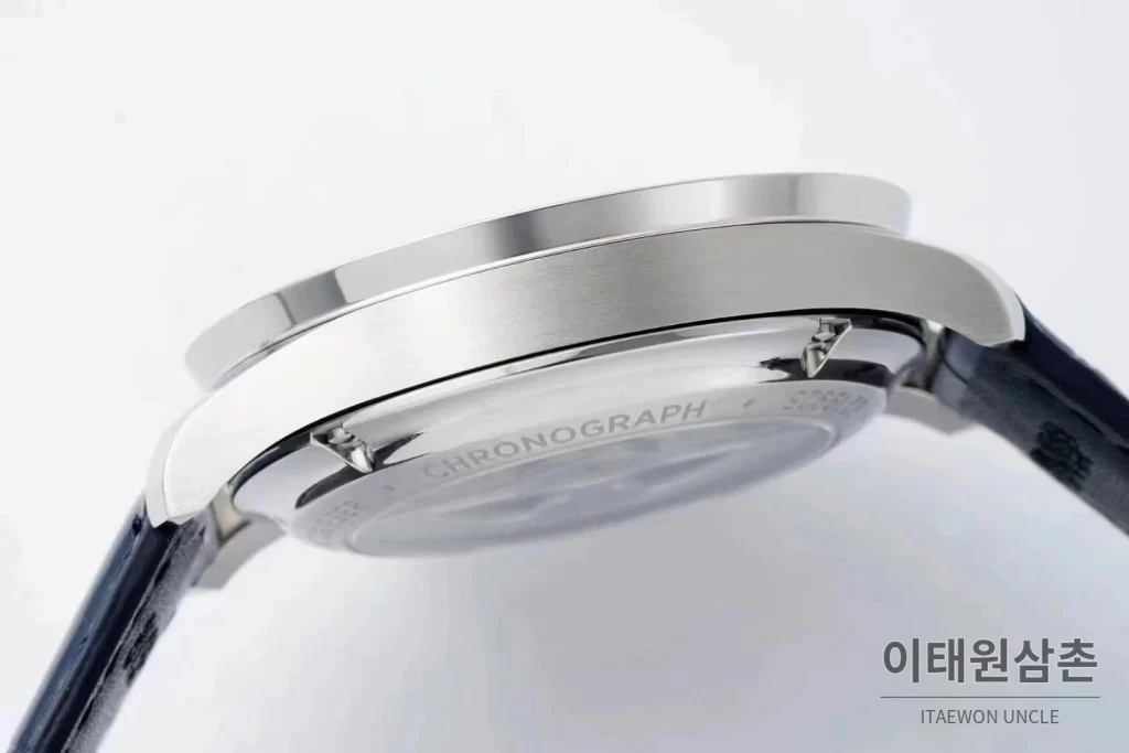 IWC 포르투기저 스틸 블루다이얼 크로노그래프 오토매틱 41mm