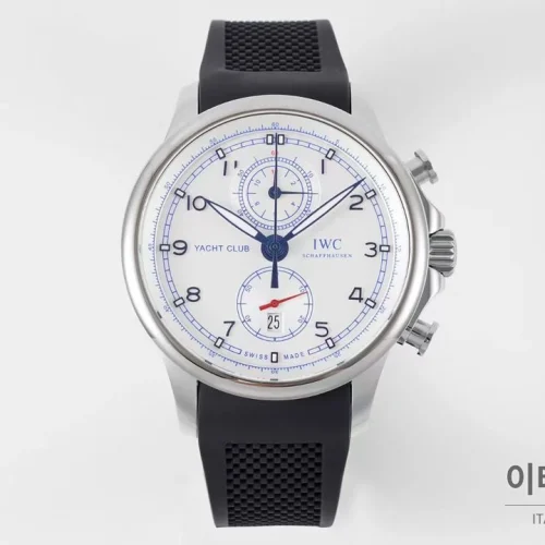 IWC 포르투기저 요트 클럽 크로노그래프 오를레바 에디션 44.6mm IW390704 화이트 다이얼 IWC 포르투기저 요트 클럽 크로노그래프 오를레바 에디션 44.6mm IW390704 화이트 다이얼